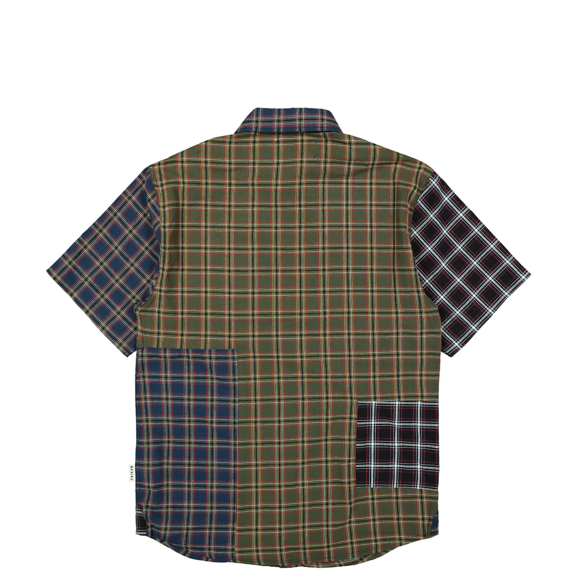 Discount Patchwork S/S Shirt Shirts