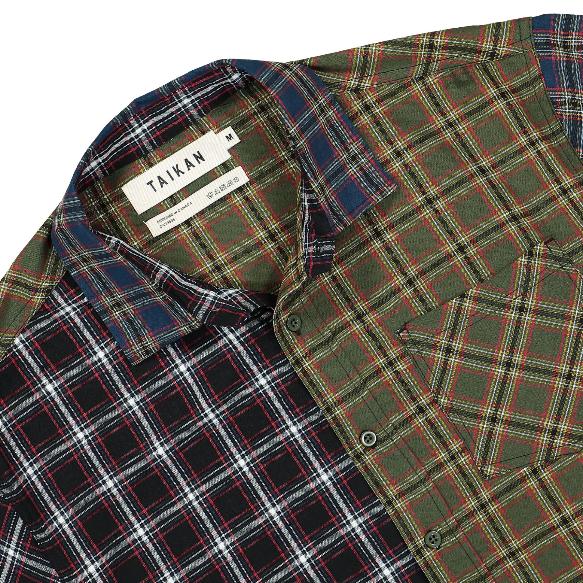 Discount Patchwork S/S Shirt Shirts