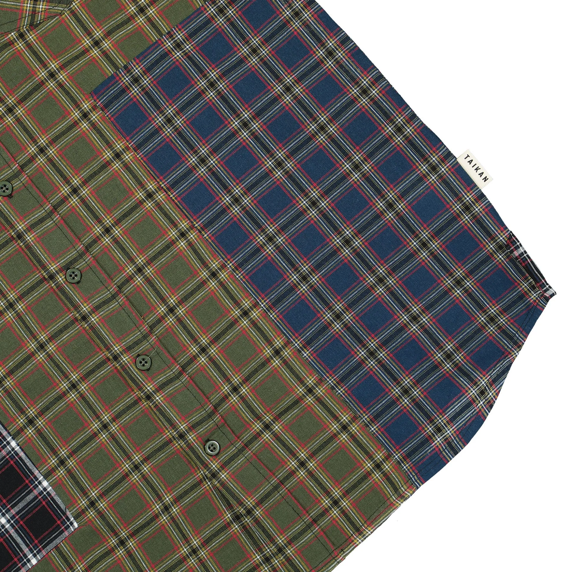 Discount Patchwork S/S Shirt Shirts