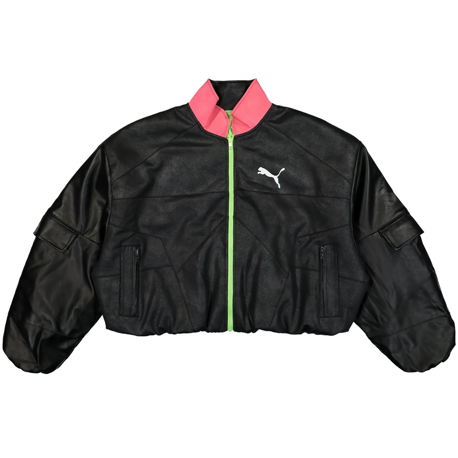 Discount Pleather Jacket Jackets & Coats