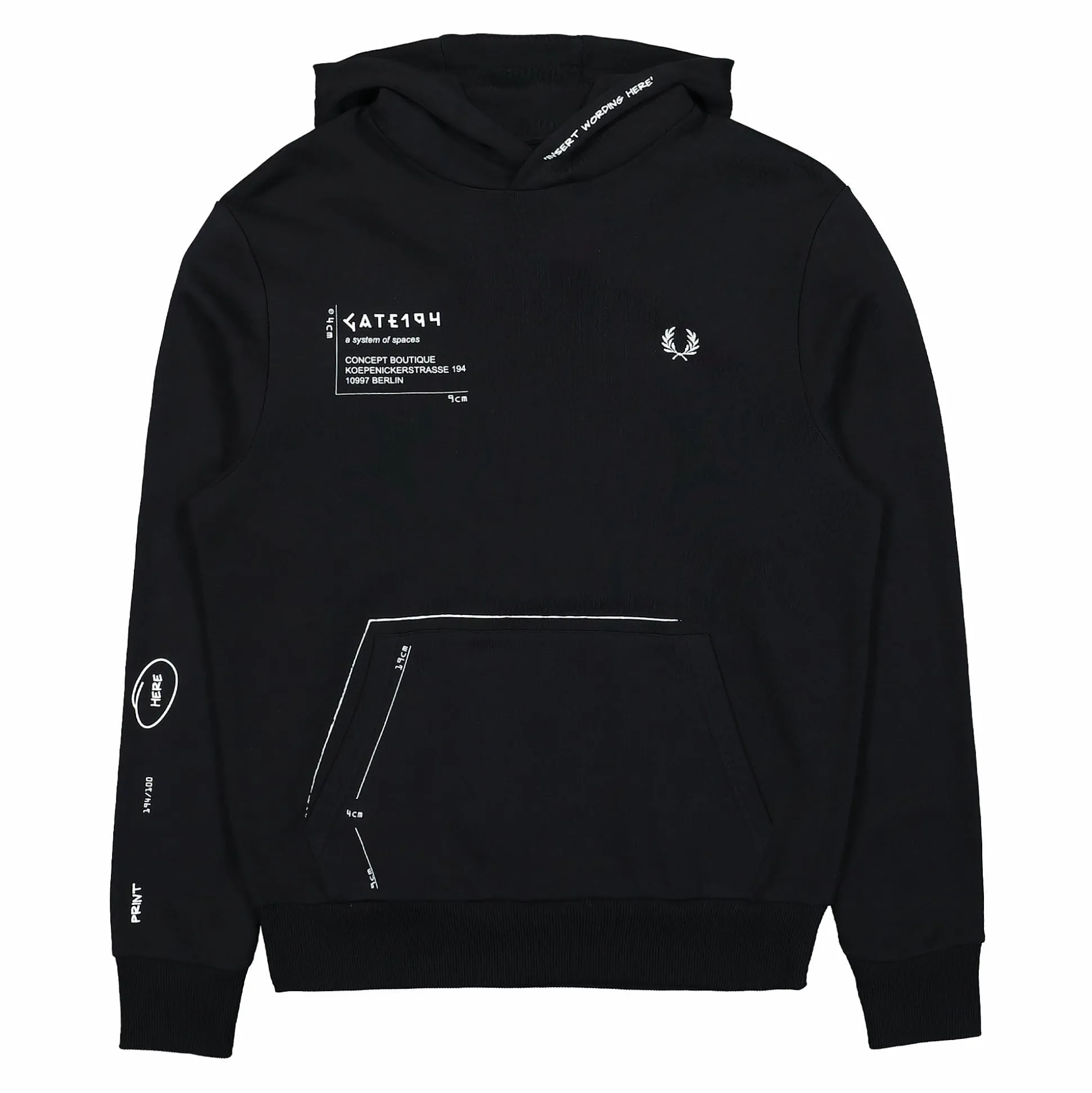 New Printed Hooded Sweatshirt Sweatshirts & Hoodies