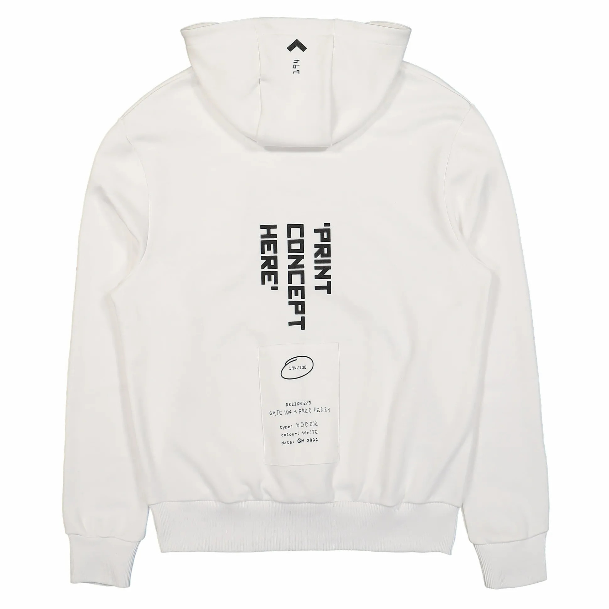 Shop Printed Hooded Sweatshirt Sweatshirts & Hoodies