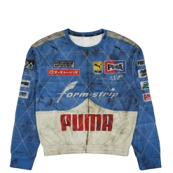 Outlet Quilted Sweat Shirt Sweatshirts & Hoodies