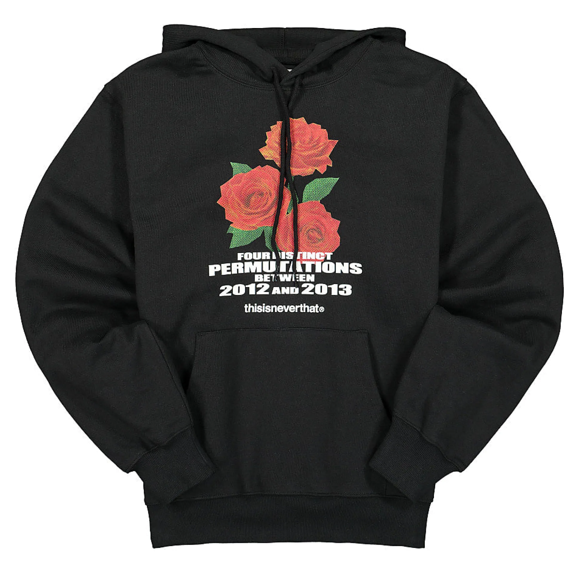Store Rose Hooded Sweatshirt Sweatshirts & Hoodies