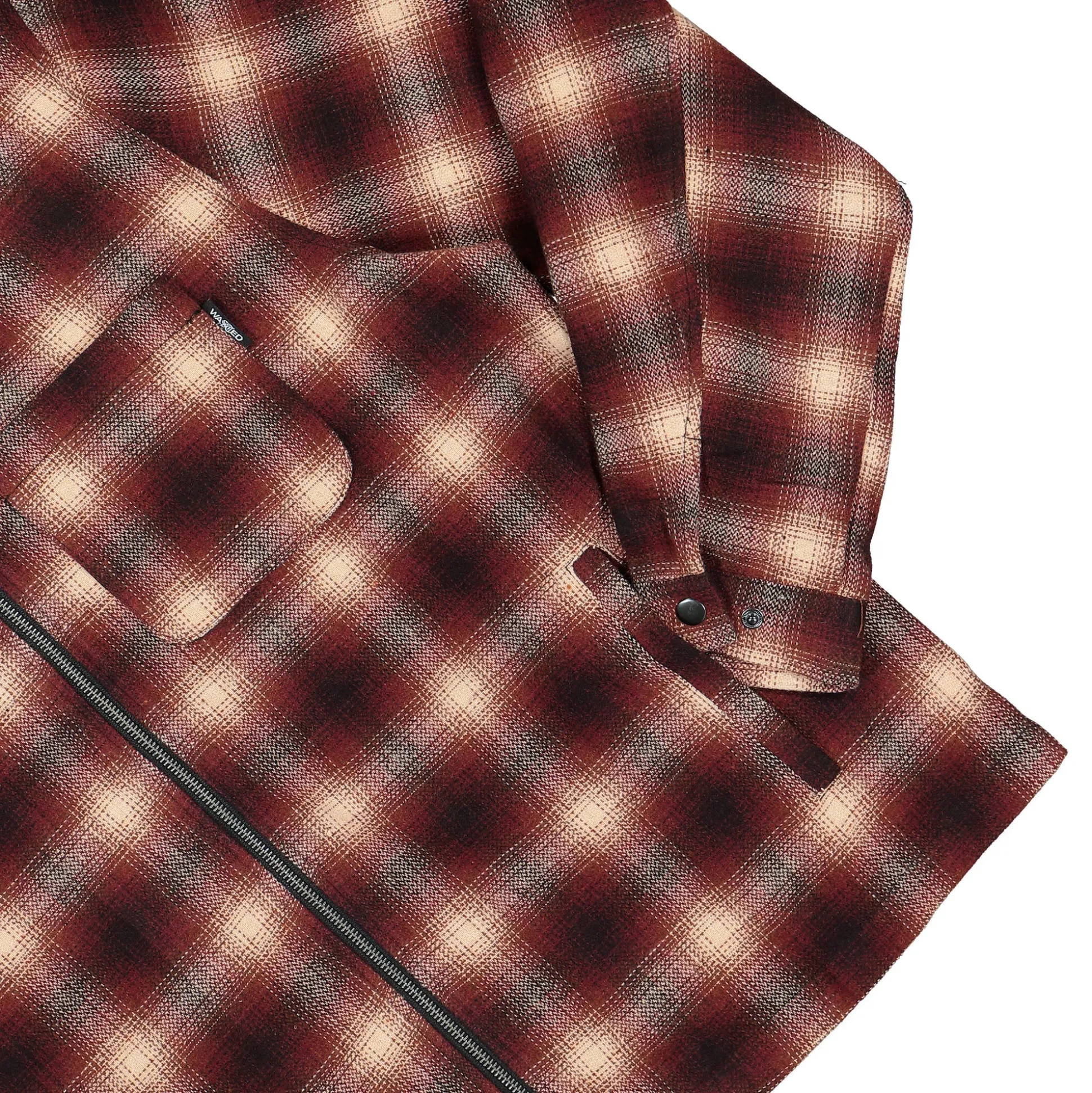 Flash Sale Shadow Method Zip Shirt Shirts