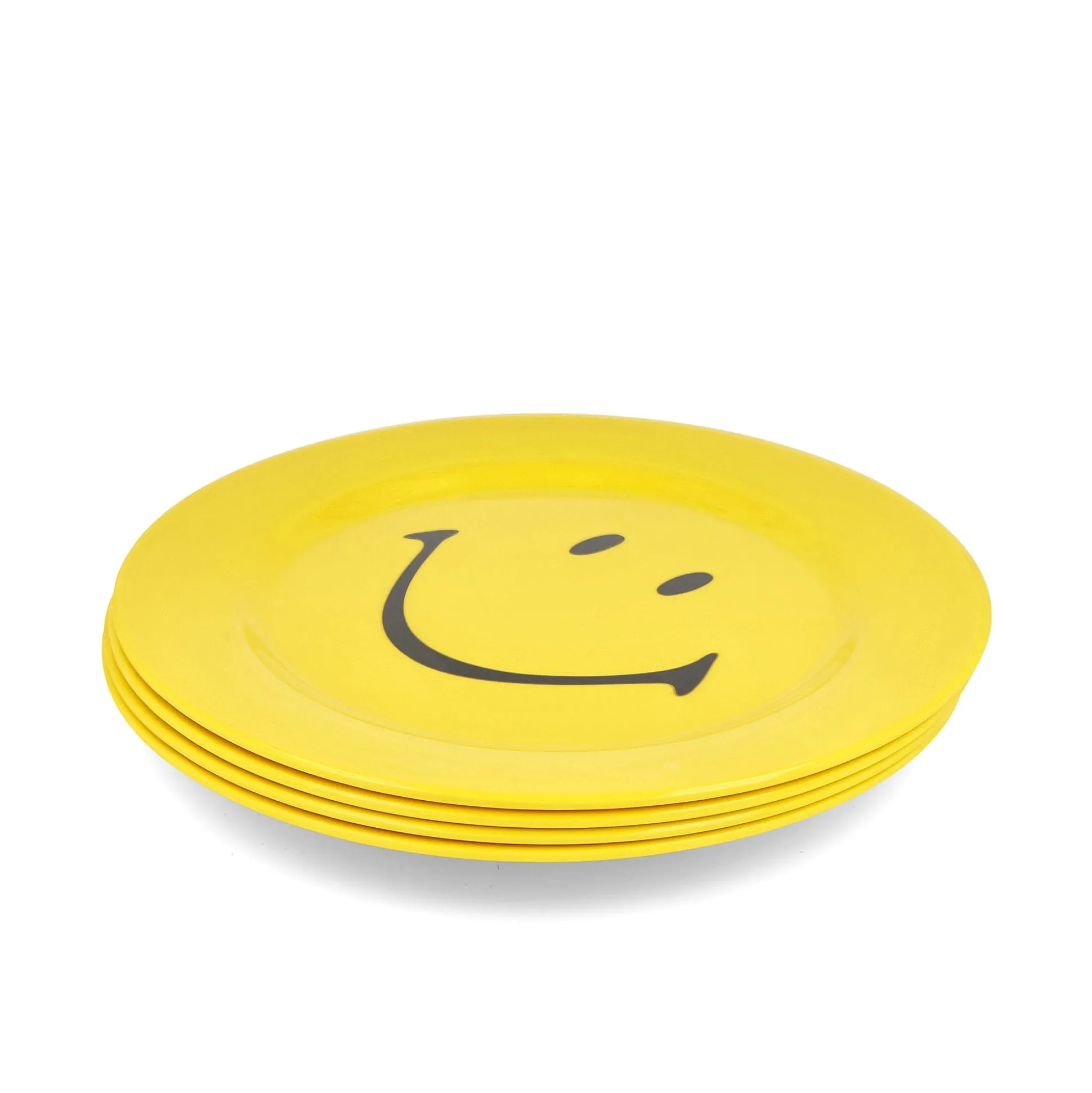 Online Smiley Plate 4 Piece Set Women Home Accessories|Home Accessories