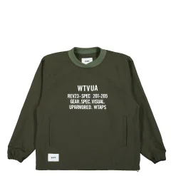 Shop Smock Nylon.Tussah Pullover Jacket Sweatshirts & Hoodies