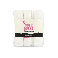 New Solequake Microfiber Cloth 3 Pack Women Sneaker Care|Sneaker Care