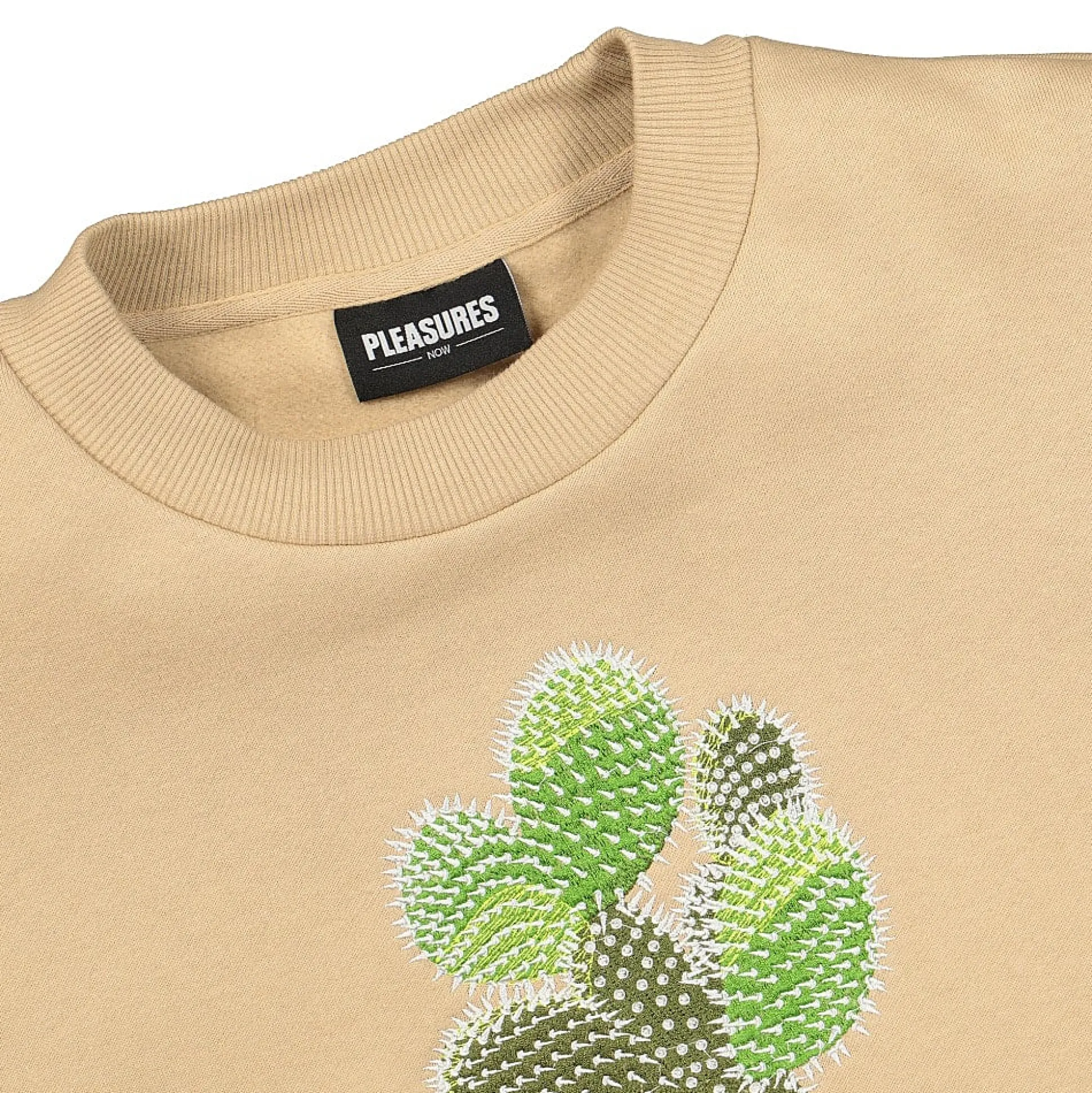 Discount Spike Embroidered Crewneck Sweatshirts & Hoodies