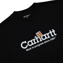 Shop S/S Label Script T-Shirt T-Shirts & Long Sleeves