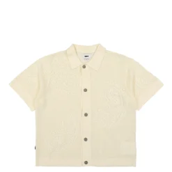 Store Tear Drop Open Knit Shirt Shirts