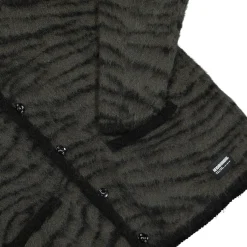 Sale Tiger Pattern Mohair Cardigan Sweatshirts & Hoodies