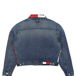 Outlet TJCU Crop Flag Trucker Jacket Jackets & Coats