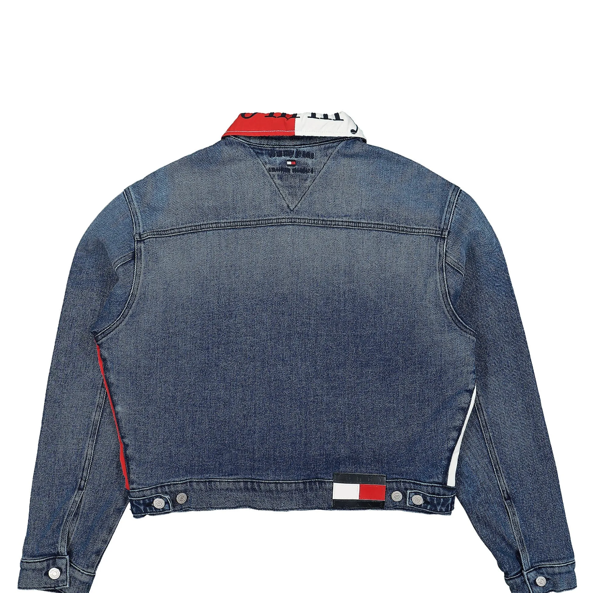 Outlet TJCU Crop Flag Trucker Jacket Jackets & Coats