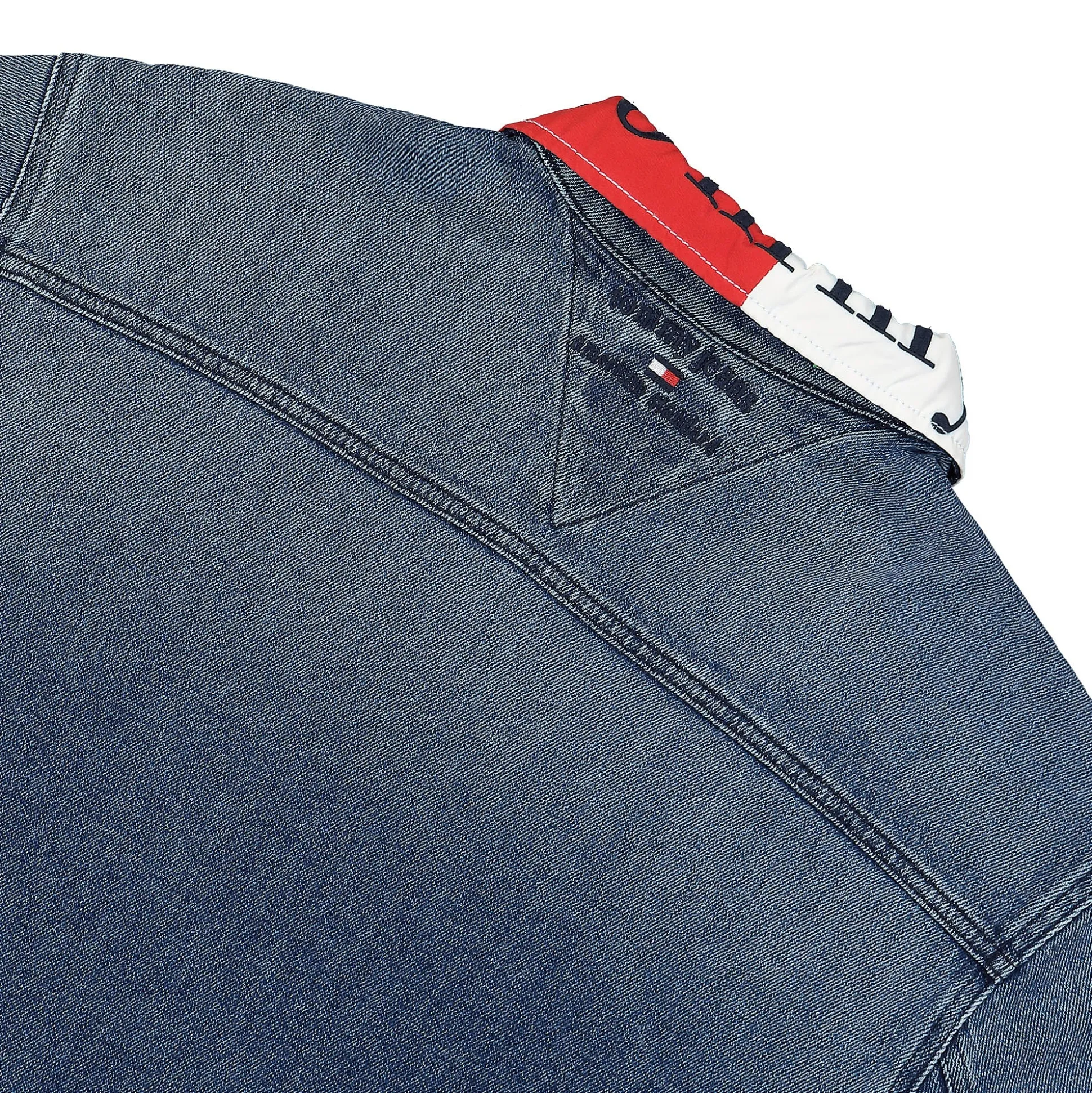 Outlet TJCU Crop Flag Trucker Jacket Jackets & Coats