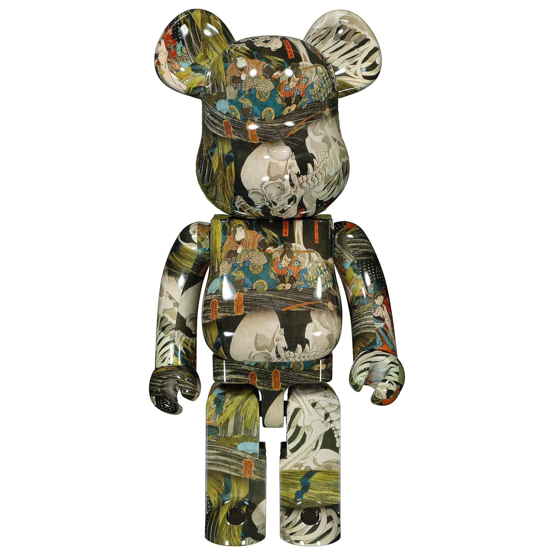 New Utagawa Kuniyoshi x Be@rbrick The Haunted Old Palace At Soma 1000% Women Home Accessories|Home Accessories