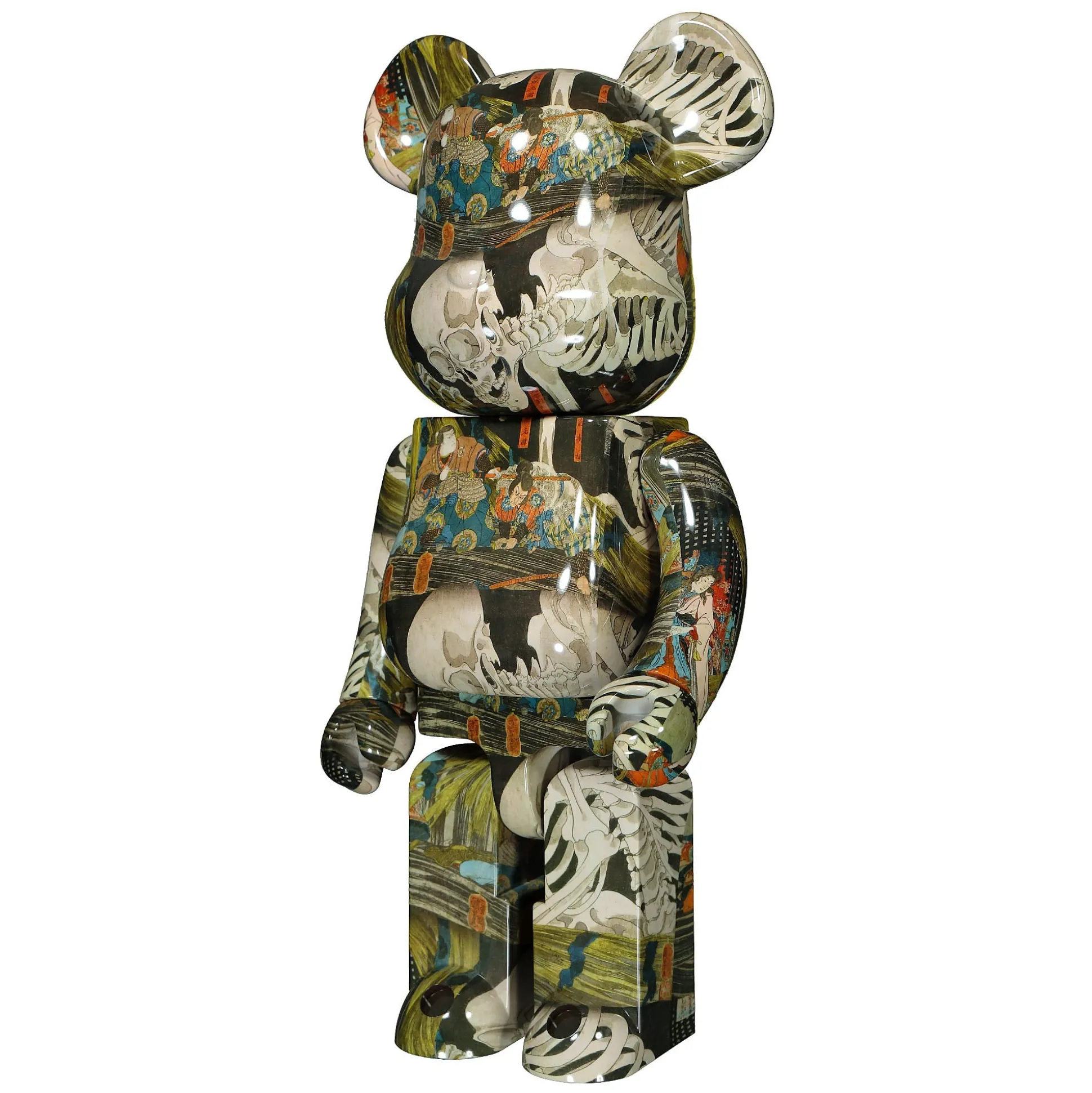New Utagawa Kuniyoshi x Be@rbrick The Haunted Old Palace At Soma 1000% Women Home Accessories|Home Accessories