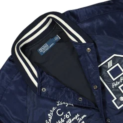 Best Sale Varsity-Inspired Satin Jacket Jackets & Coats