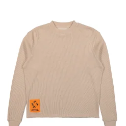 Hot Waffle Thermal Sweater Sweatshirts & Hoodies