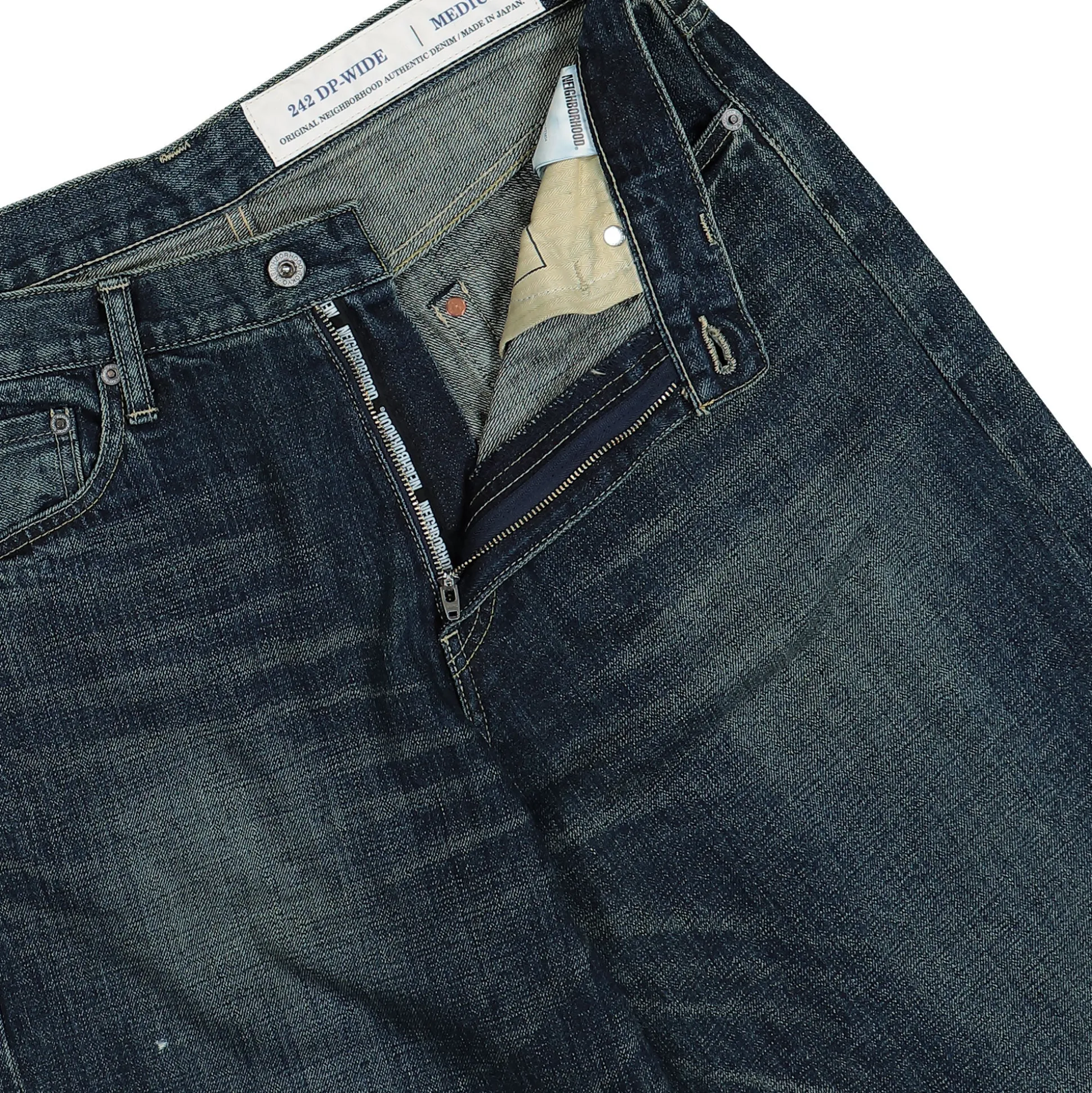 Flash Sale Washed Denim DP Wide Pants Jeans|Pants & Shorts
