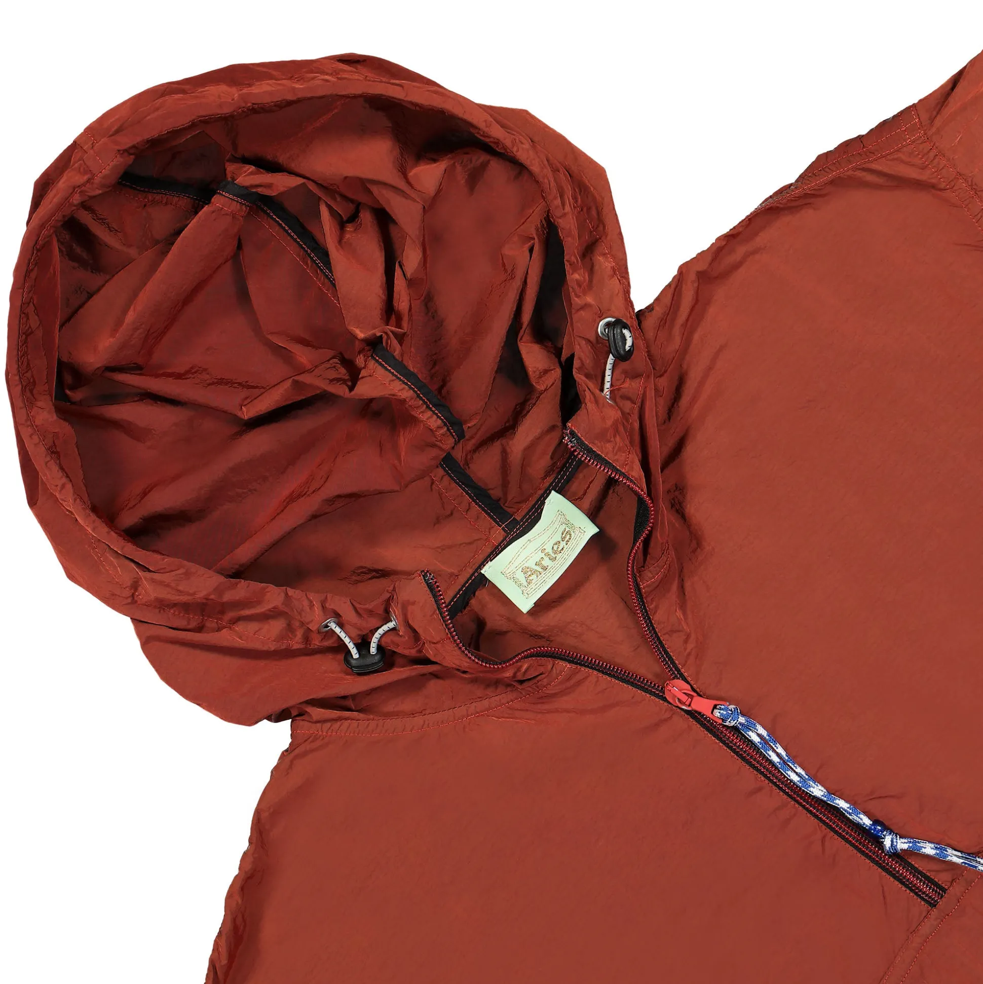 Outlet windbreaker half zip jacket Jackets & Coats