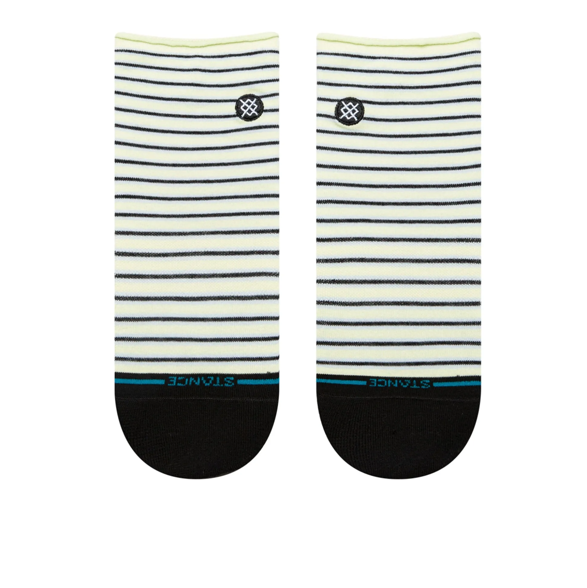 Online Wmns Blue Fade Quarter Socks Women Socks & Underwear