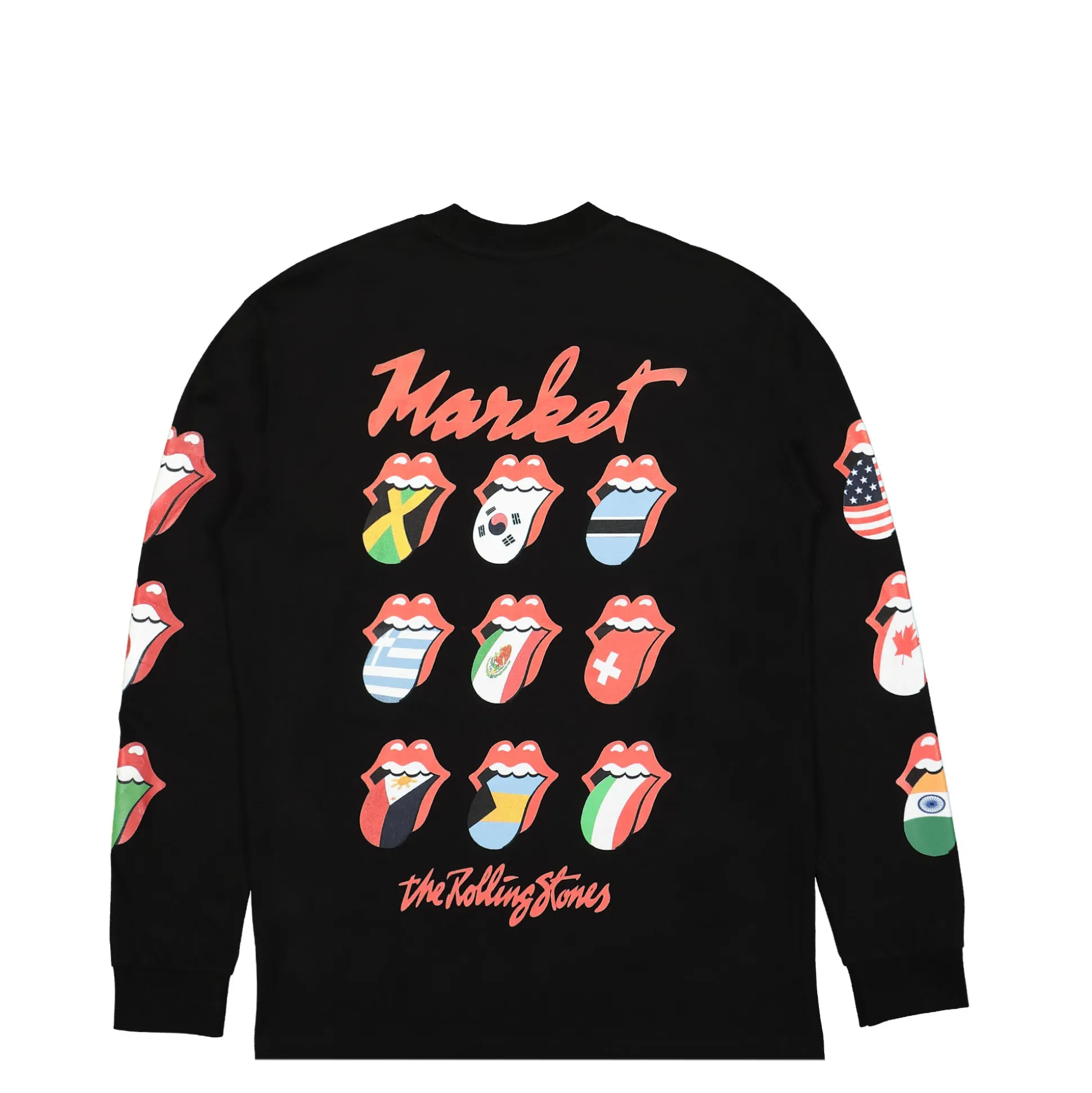 Fashion World Flag Longsleeved T-Shirt T-Shirts & Long Sleeves