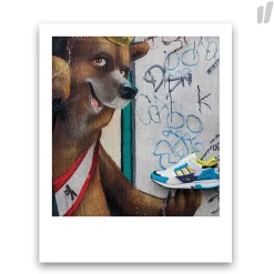 Online ZX10K "I CAN IF I WANT" Berliner Bär Postkarte Polaroid Women Print & Magazines|Print & Magazines